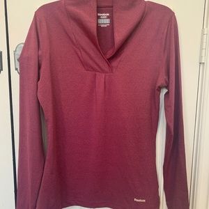 Reebok Play Dry Fitted Shirt.  88% Polyester, 12%